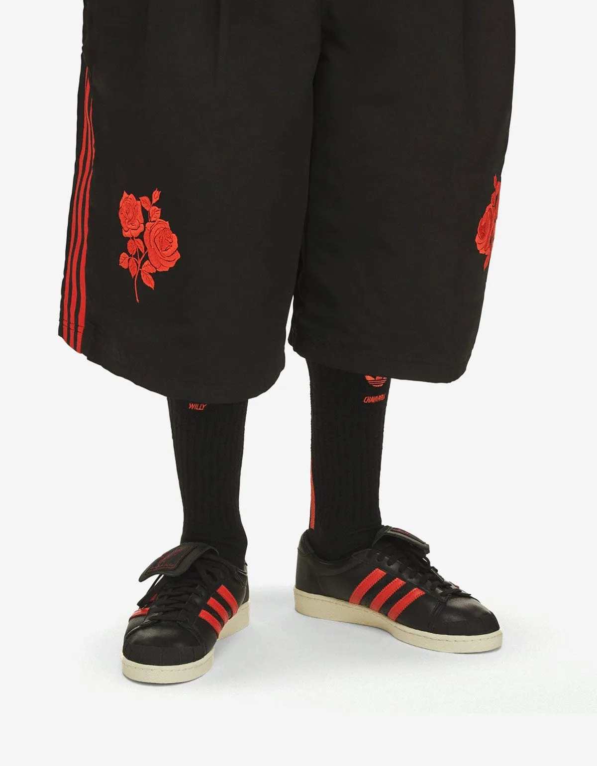 Willy Chavarria x Adidas Black Jabbar Low Trainers
