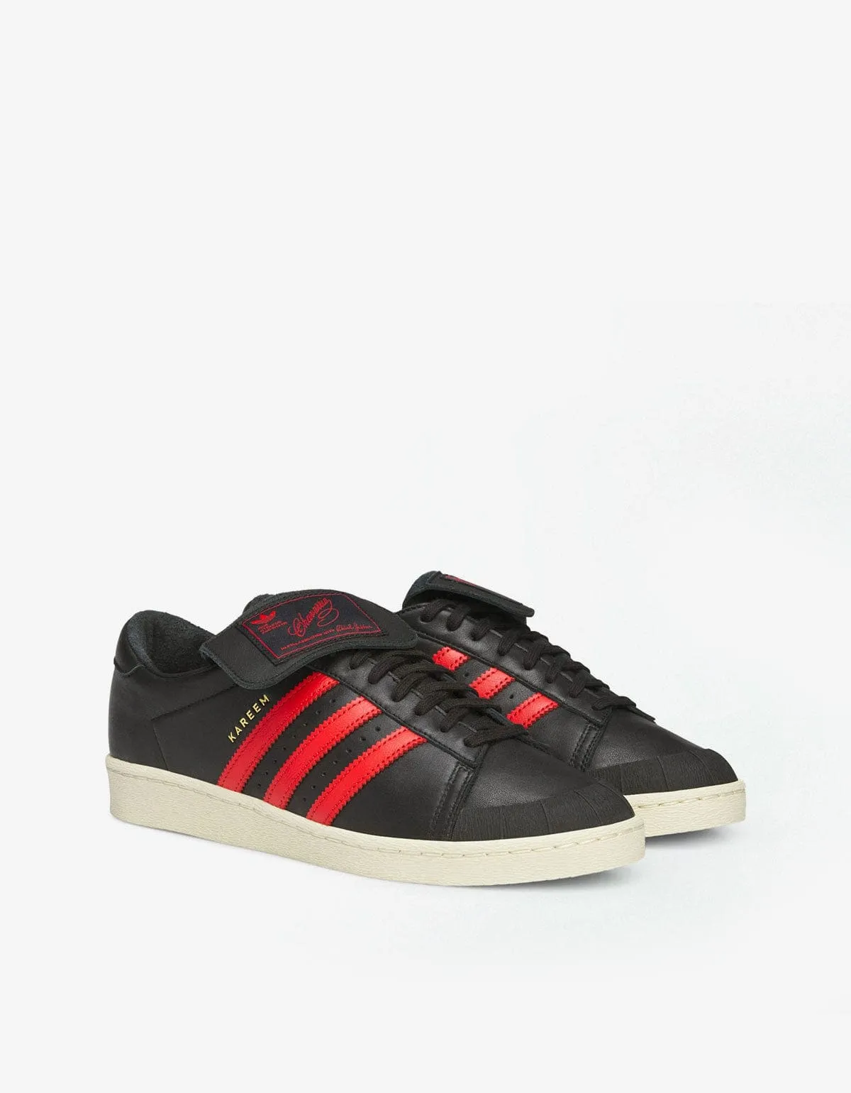 Willy Chavarria x Adidas Black Jabbar Low Trainers