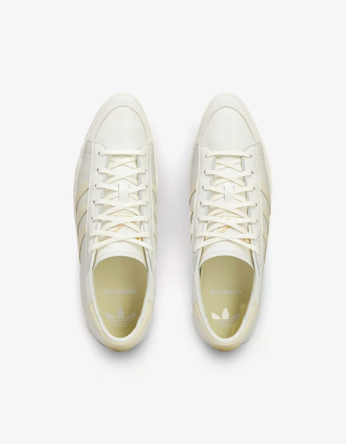 Willy Chavarria x Adidas White Jabbar Dress Trainers