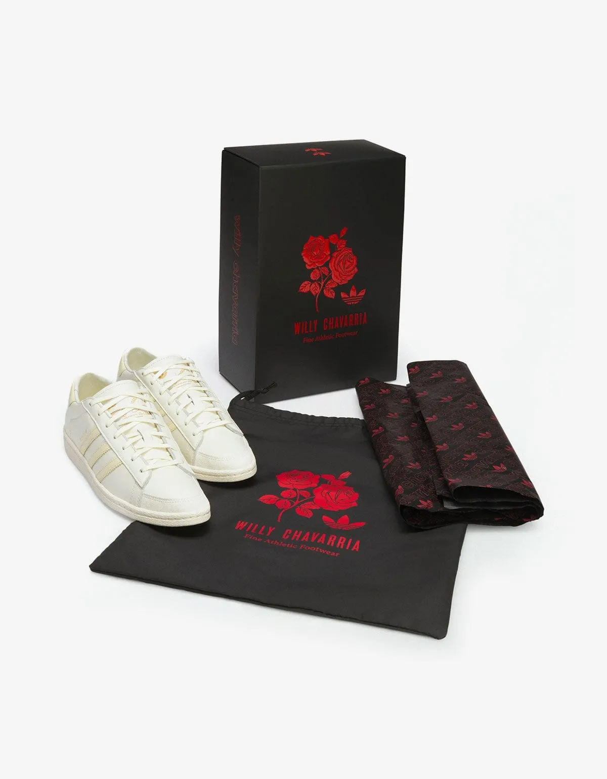 Willy Chavarria x Adidas White Jabbar Dress Trainers