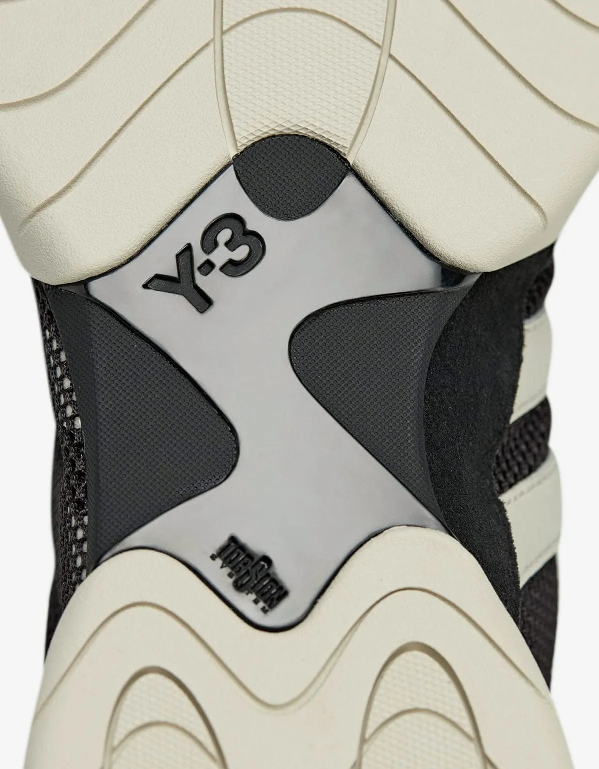 Y-3 Regu Black Trainers
